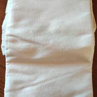 Taglio di seta thailandese bianca