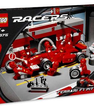 Lego Racers 8375 - Ferrari F1 Pit Set