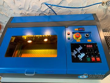 Cnc laser co2 K40 asse Z e chiller
