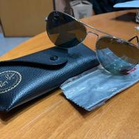 Ray-Ban RB3025 Aviator Large Metal - Argento