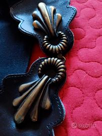 Cintura con fibbia in metallo