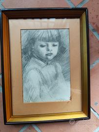 Ritratto di bambina di Francesco Messina 