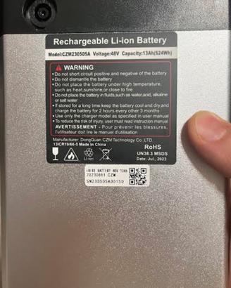 Batteria engwe ep-2