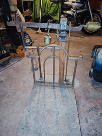 Bilancia bascula a stadera legno e ferro 