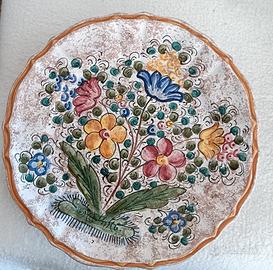 Piatto in ceramica Deruta