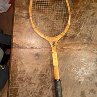 Racchetta da tennis vintage in legno anni ’60/’70