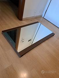 Specchio in legno moderno stile minimal