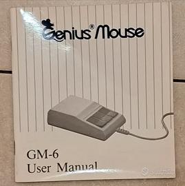 User Manual per MOUSE Genius Vintage Retro Genius