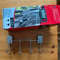 Supporto utensili barbecue bbq weber