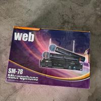 Microfoni Wireless Web SM-78 Microphone