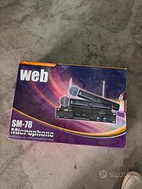 Microfoni Wireless Web SM-78 Microphone