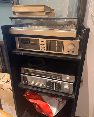Pioneer anni 80 vinili e cassette