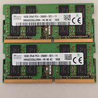 32GB RAM DDR4 SODIMM 2666MHz Hynix (2×16GB) DELL