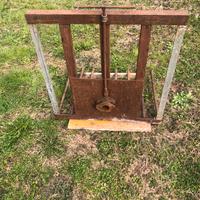 Occadione forchetta su motocoltivatore