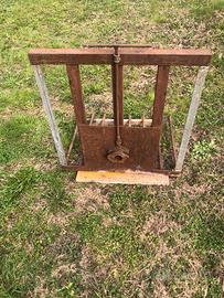 Occadione forchetta su motocoltivatore