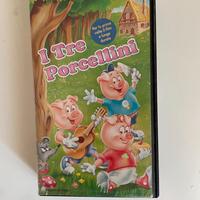 VHS da collezione  “I Tre Porcellini” (PolyGram Vi
