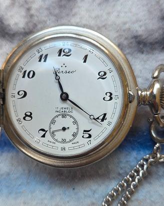 Orologio da taschino Perseo Originale Vintage