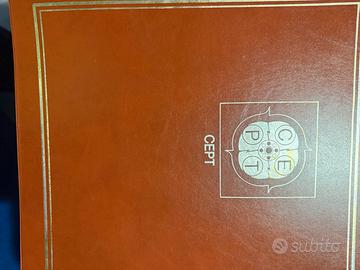 Cartella e fogli Europa