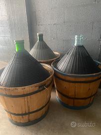 Damigiane in vetro da 54 litri