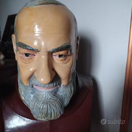 Padre Pio busseto di gesso 