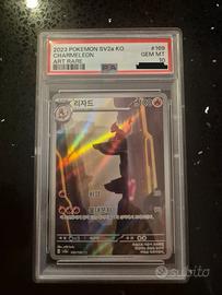 carta pokemon charmeleon gradata psa 10