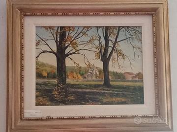 QUADRO "AUTUNNO A MASER (TREVISO)"