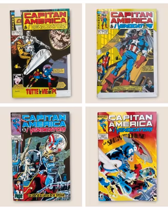 Lotto 13 Fumetti – Capitan America, Punisher, TT