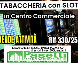 TABACCHERIA con slot in centro comm.le nell'HI-Est