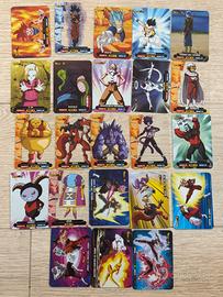 Lotto 23 Lamincards Dragonball Super