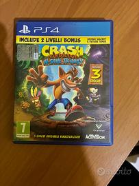Crash nsnane trilogy con livelli bonus ps4