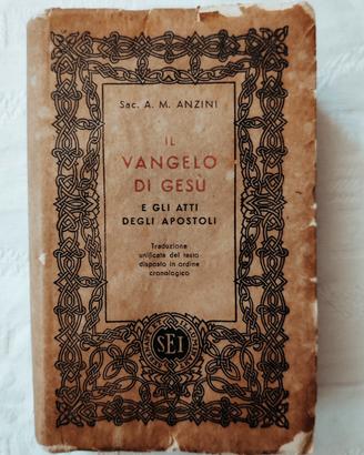 Il Vangelo di Gesù autografato Papa Pio XI