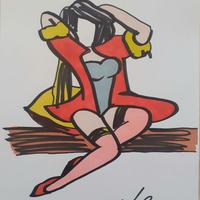 Marco Lodola, Pin Up, Pezzo unico
