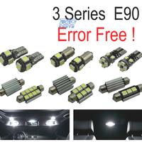 KIT 17 LAMPADE LED INTERNE BMW SERIE 3 E90 SEDAN 3