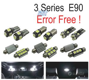 KIT 17 LAMPADE LED INTERNE BMW SERIE 3 E90 SEDAN 3