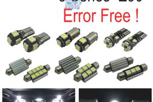 KIT 17 LAMPADE LED INTERNE BMW SERIE 3 E90 SEDAN 3