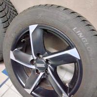 gomme antineve 185 60 15 con cerchi VW 