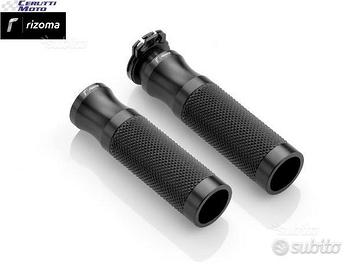 Manopole rizoma sport nere 1 inch size