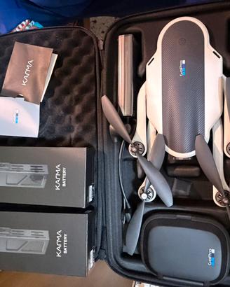 Go Pro Karma drone+ 2 batterie extra