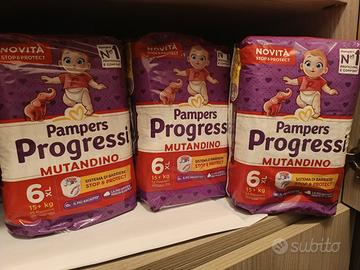 Pannolini Pampers Progressi Mutandino N.6