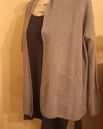 cardigan grigio 