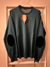 Maglione uomo verde petrolio Filivivi