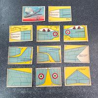 Figurine cartonate record aereoplano completa