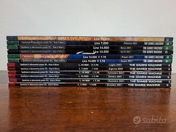 Riviste THE GAMES MACHINE dal 2001 al 2008