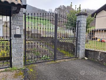 Cancello in ferro battuto