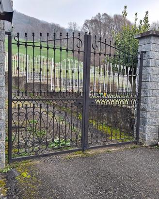 Cancello in ferro battuto