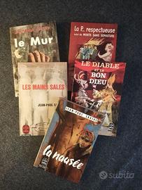 Sartre, 5 opere in edizione originale