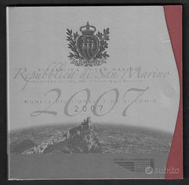 San Marino - Monete divisionali FdC ms68 - 2007