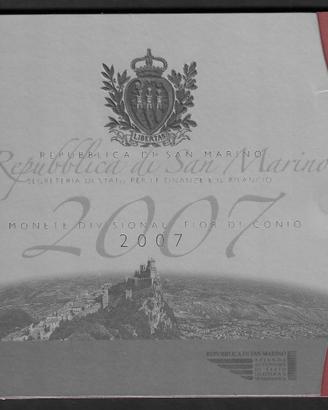 San Marino - Monete divisionali FdC ms68 - 2007