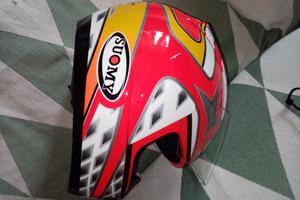 Casco moto. 