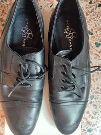 Scarpe tango uomo in vero cuoio tg. 42